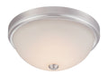 Hopkins LED Flushmount in Satin Platinum