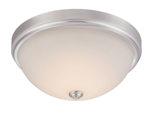 Hopkins LED Flushmount in Satin Platinum