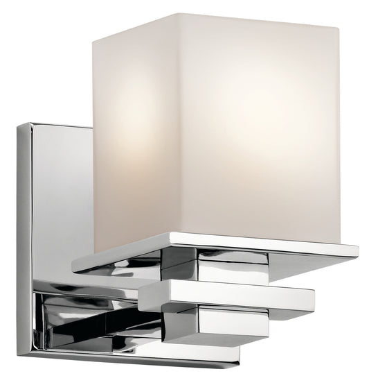 Tully One Light Wall Sconce in Chrome