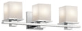Tully Three Light Bath in Chrome