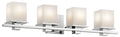 Tully Four Light Bath in Chrome