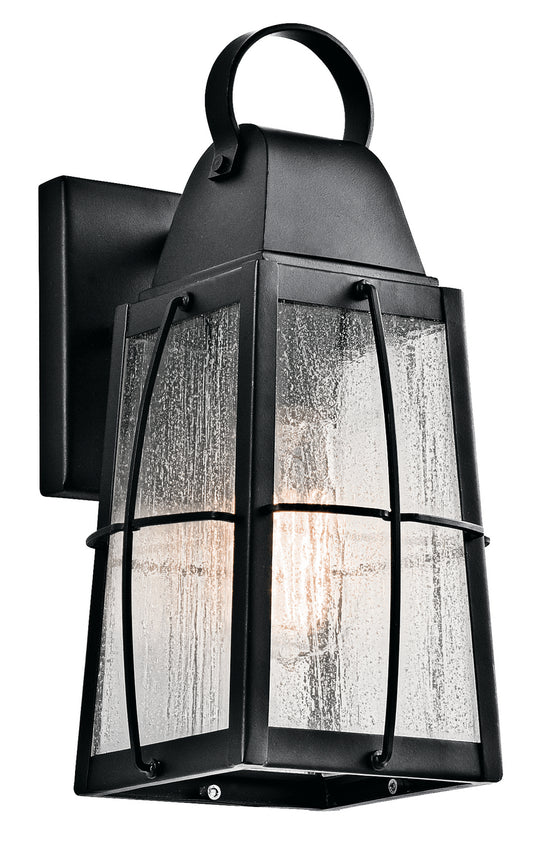 Tolerand One Light Outdoor Wall Mount in Textured Black