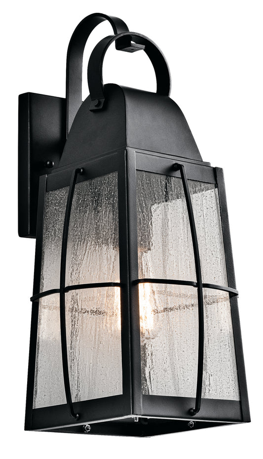 Tolerand One Light Outdoor Wall Mount in Textured Black