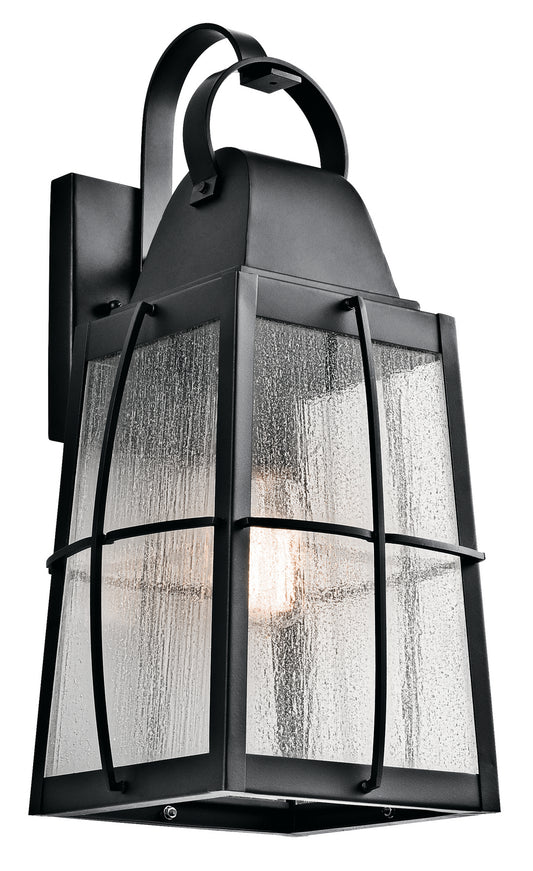 Tolerand One Light Outdoor Wall Mount in Textured Black