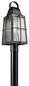 Tolerand One Light Outdoor Post Mount in Textured Black