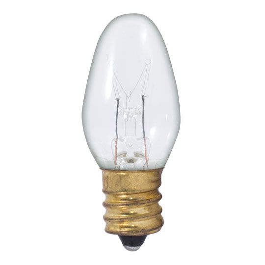 5W C7 CLEAR E12 120V