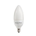 Bulbrite 5W (25W Equivalent) CFL E12 B10 Torpedo Frosted - P