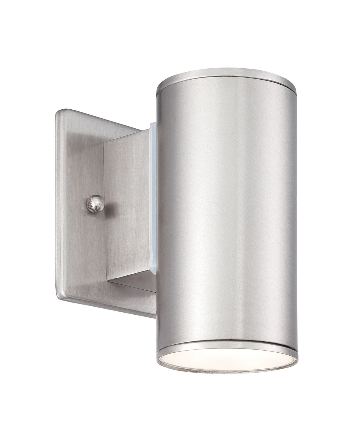 Barrow LED Wall Lantern in Satin Platinum