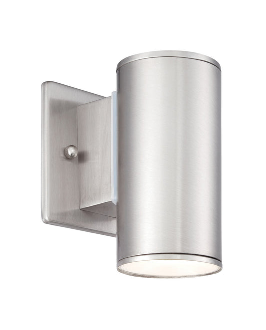 Barrow LED Wall Lantern in Satin Platinum