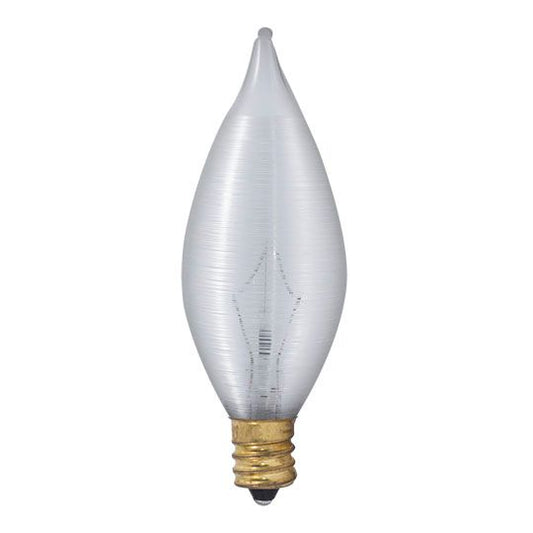 60W C11 SPUNLITE SATIN E12 130V