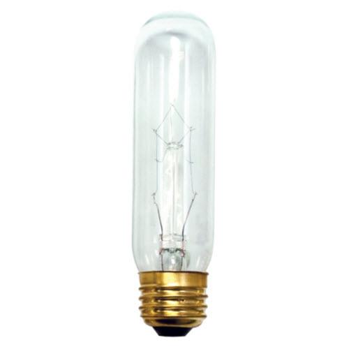 60W 130V E26 T10 CLEAR Bulbrite 60T10C