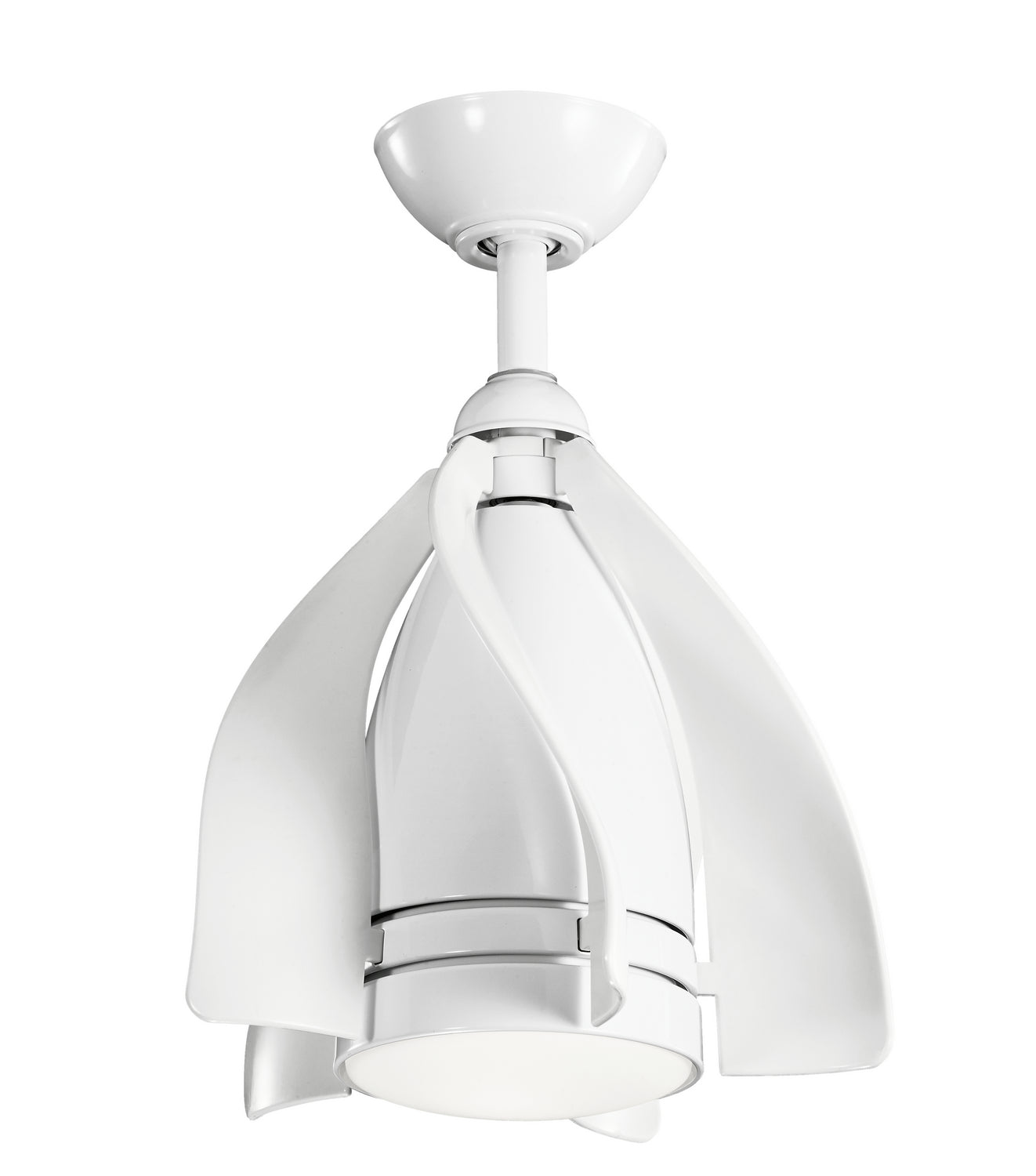 Terna 15"Ceiling Fan in White