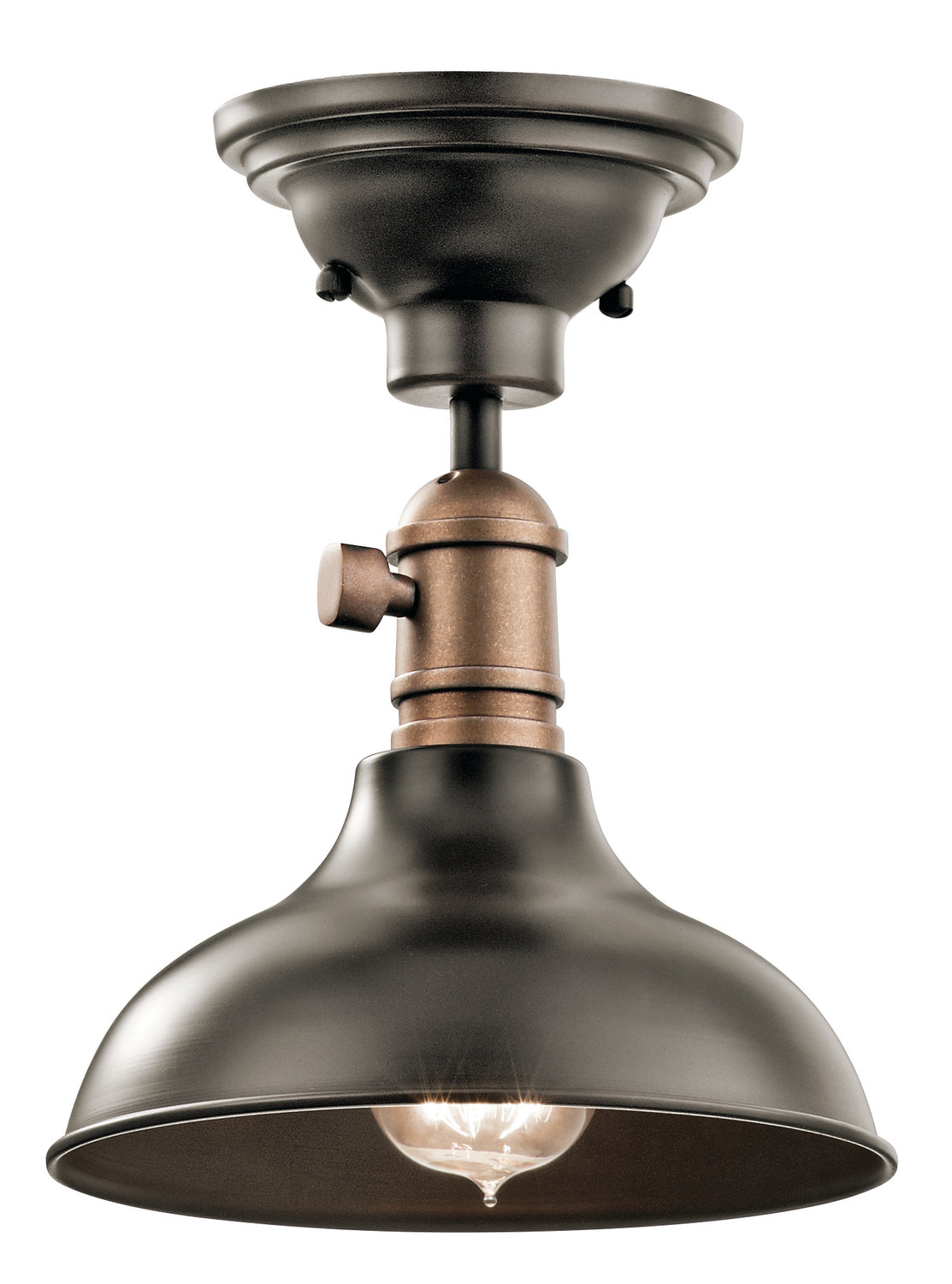 Cobson One Light Mini Pendant/Wall in Olde Bronze