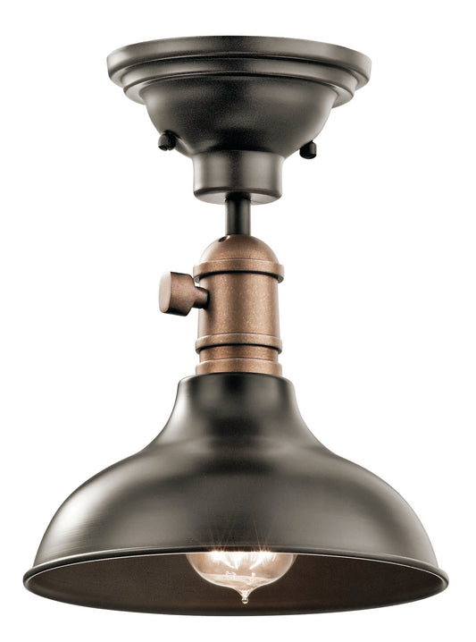 Cobson One Light Mini Pendant/Wall in Olde Bronze