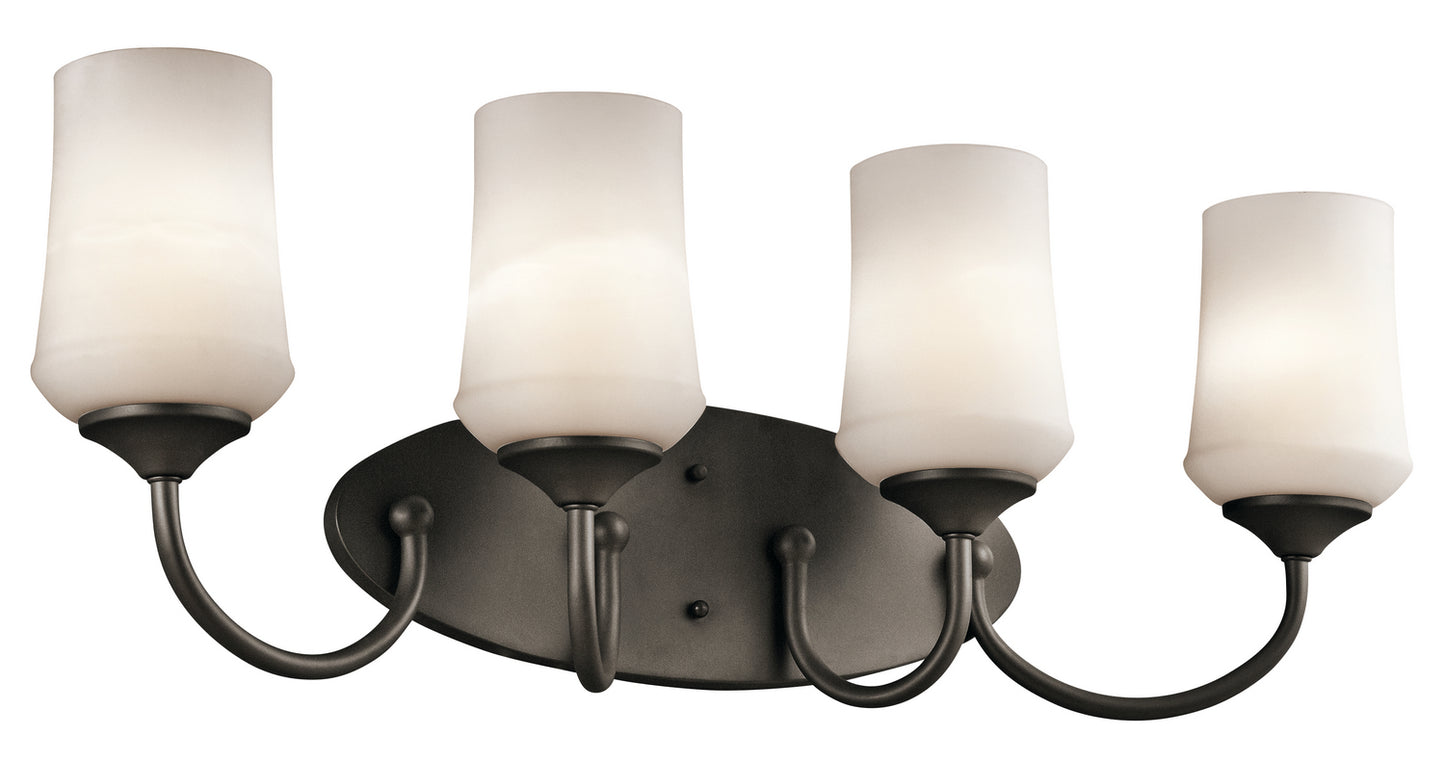 Aubrey Four Light Bath in Olde Bronze
