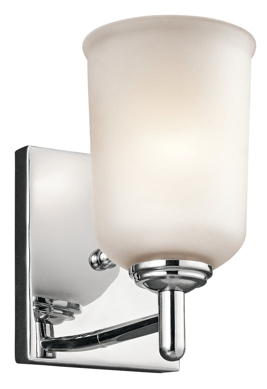 Shailene One Light Wall Sconce in Chrome