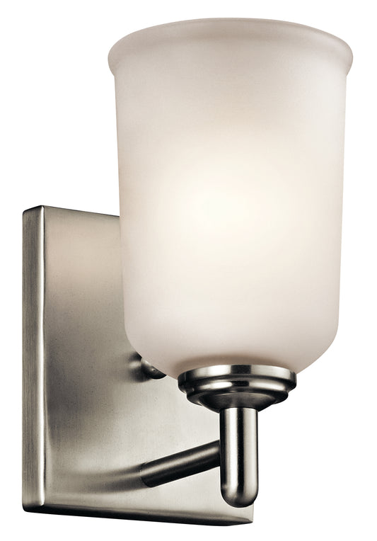 Shailene One Light Wall Sconce in Brushed Nickel