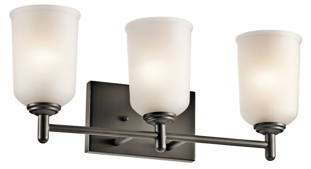 Shailene Three Light Bath in Olde Bronze