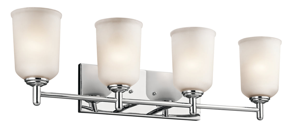 Shailene Four Light Bath in Chrome