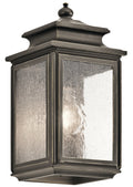 Wiscombe Park One Light Outdoor Wall Mount in Olde Bronze
