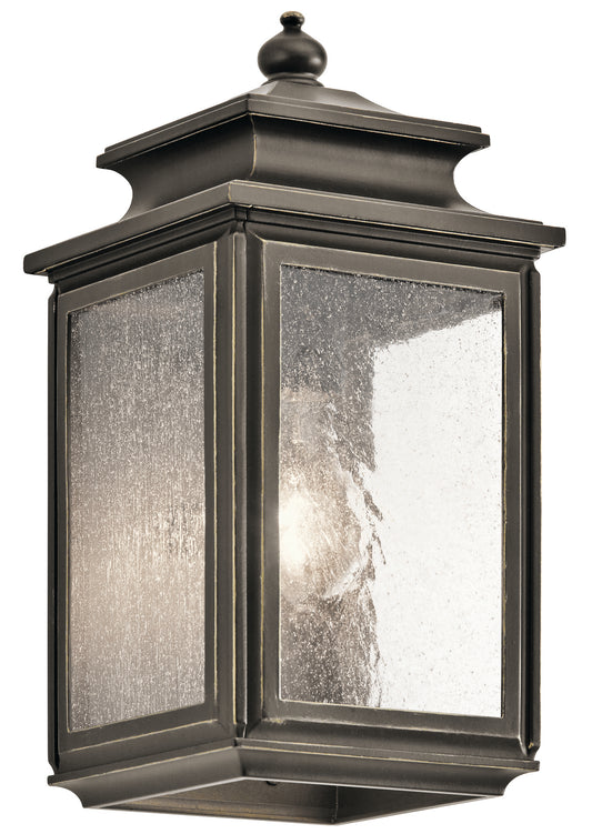 Wiscombe Park One Light Outdoor Wall Mount in Olde Bronze