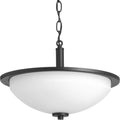 Progress Lighting - P3424-31 - Two Light Semi-Flush Mount - Replay - Black