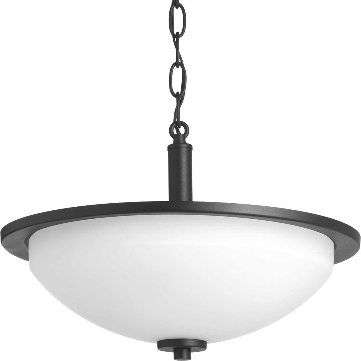 Progress Lighting - P3424-31 - Two Light Semi-Flush Mount - Replay - Black