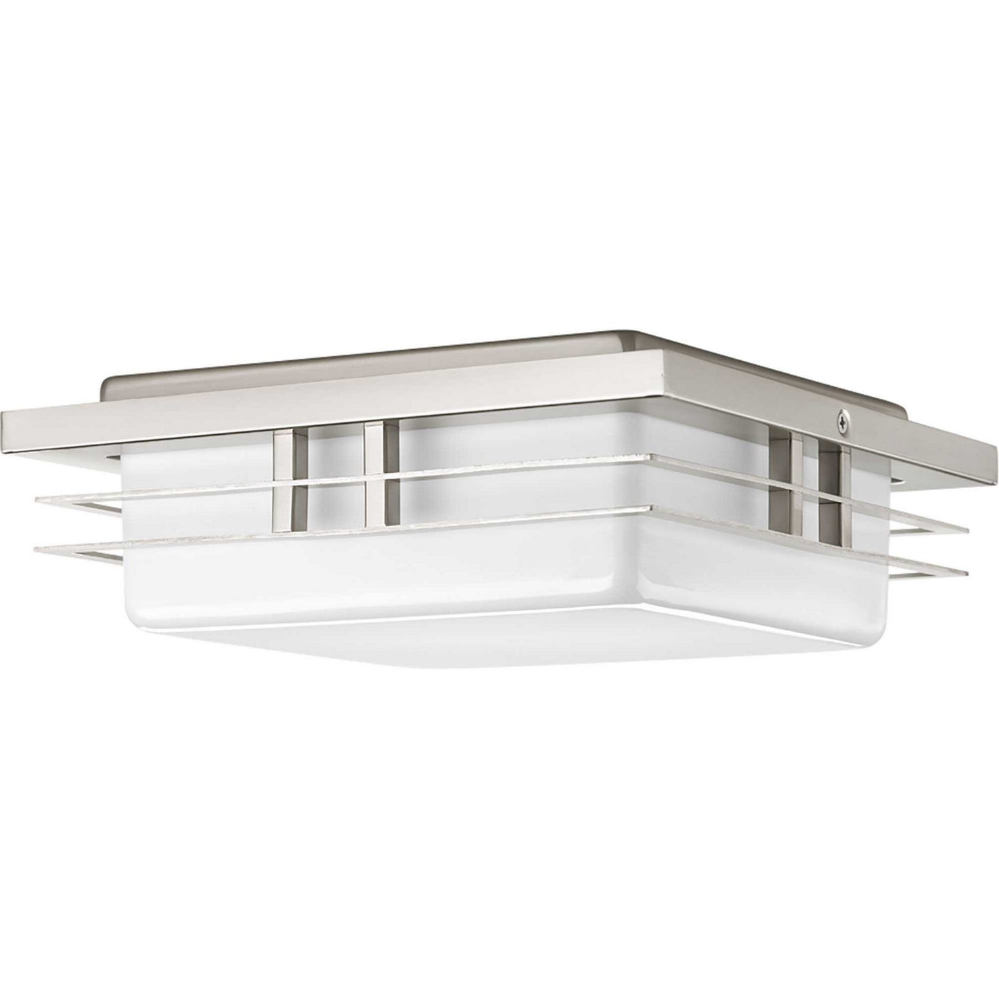 Progress Lighting - P3447-0930K9 - LED Wall/Ceiling Mount - Helm LED - Brushed Nickel