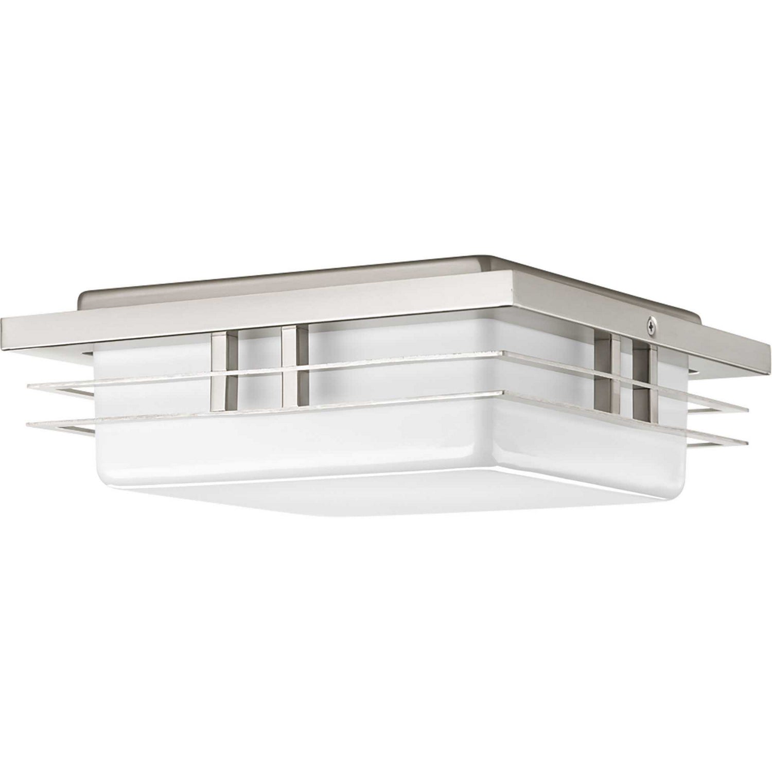 Progress Lighting - P3447-0930K9 - LED Wall/Ceiling Mount - Helm LED - Brushed Nickel