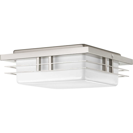 Progress Lighting - P3447-0930K9 - LED Wall/Ceiling Mount - Helm LED - Brushed Nickel
