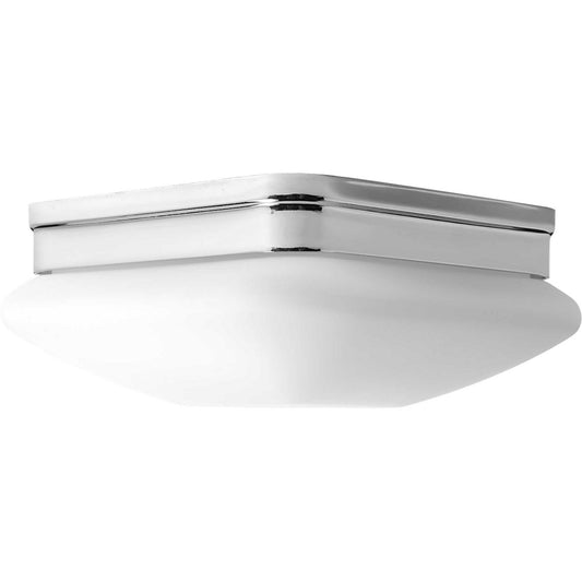 Appeal - Opal Two Light Flush Mount in Polished Chrome