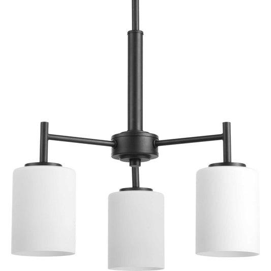 Replay Three Light Chandelier in Black