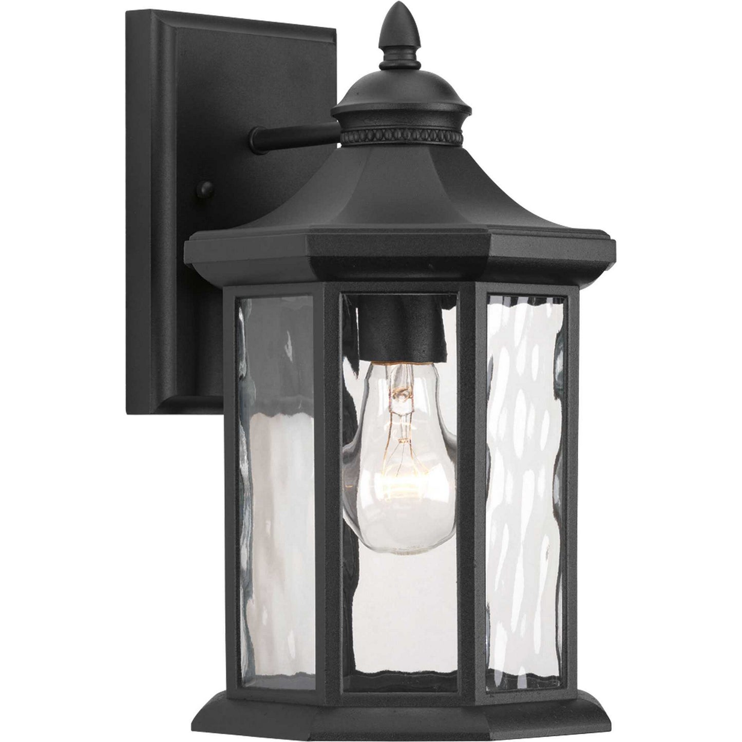 Edition One Light Wall Lantern in Black