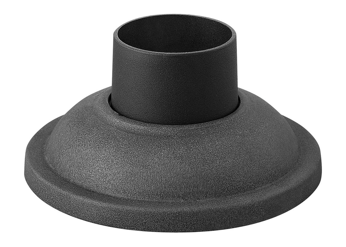 Pier Mounts Pier Mount Base in Aged Zinc