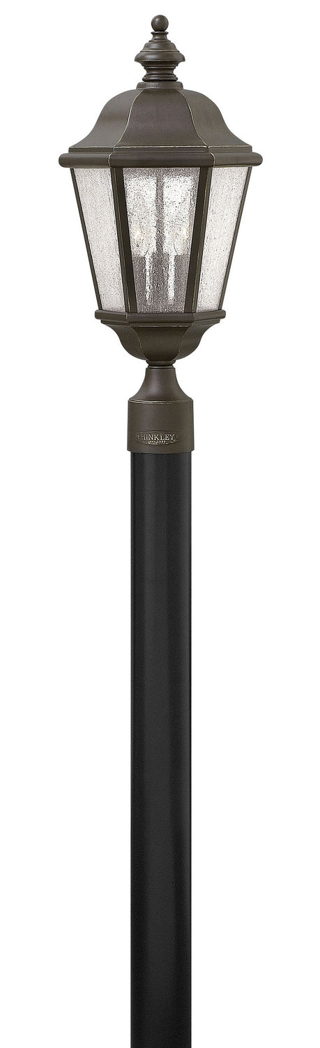 Edgewater LED Post Top or Pier Mount Lantern in Oil Rubbed Bronze