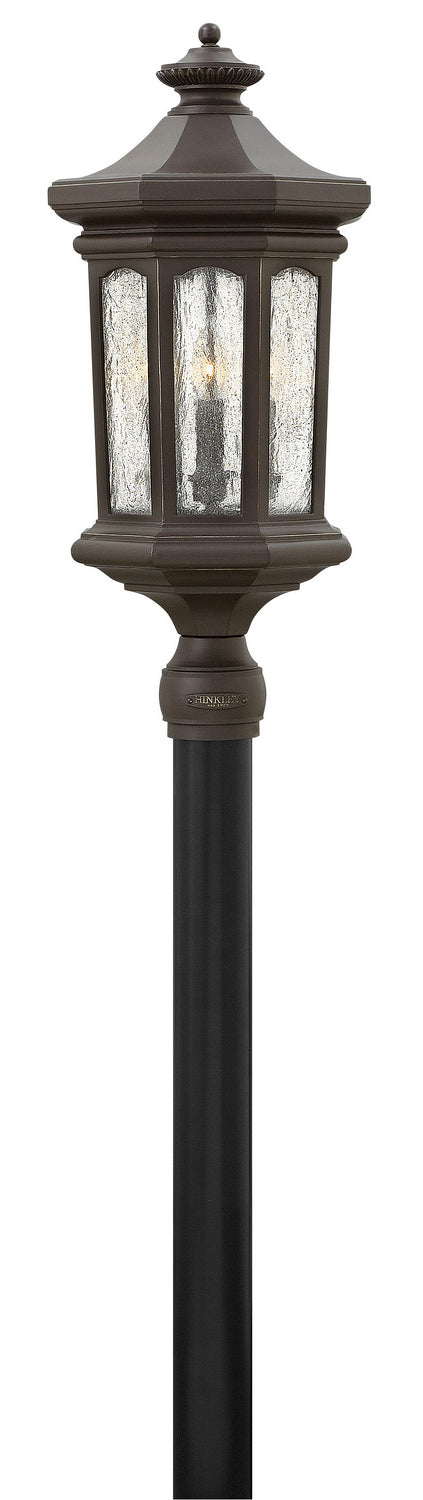 Raley LED Post Top or Pier Mount Lantern in Oil Rubbed Bronze