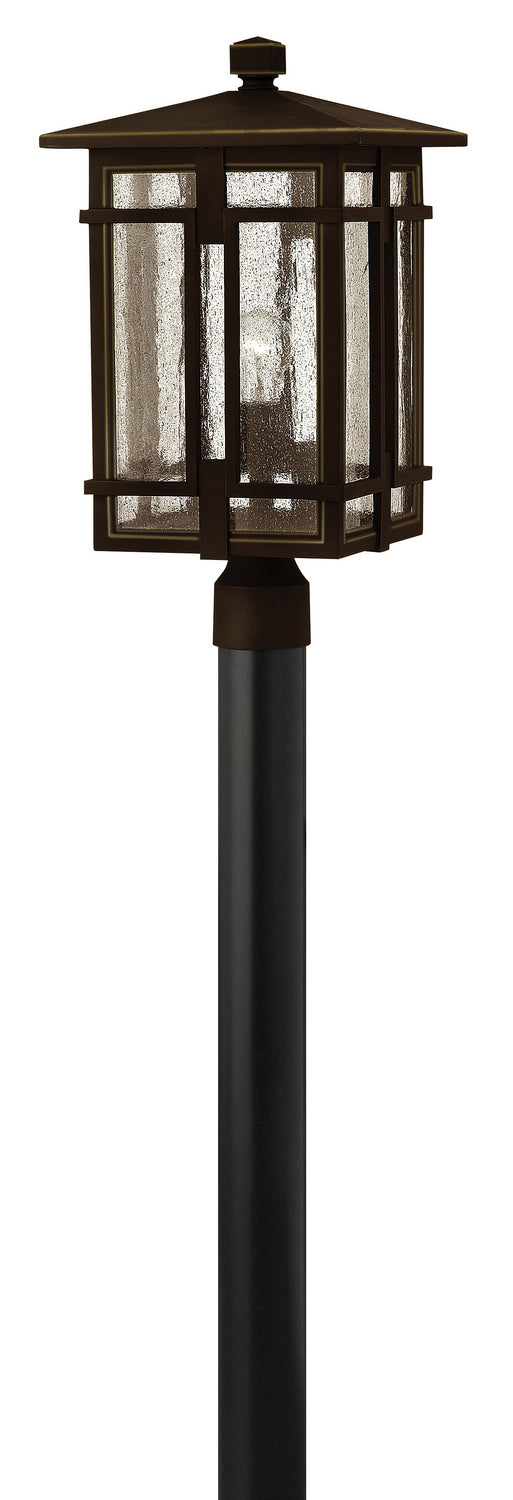 Tucker LED Post Top or Pier Mount Lantern in Oil Rubbed Bronze