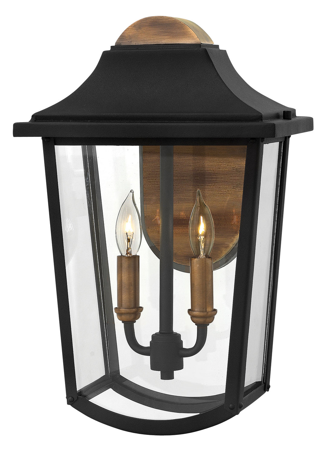Burton LED Wall Mount in Black