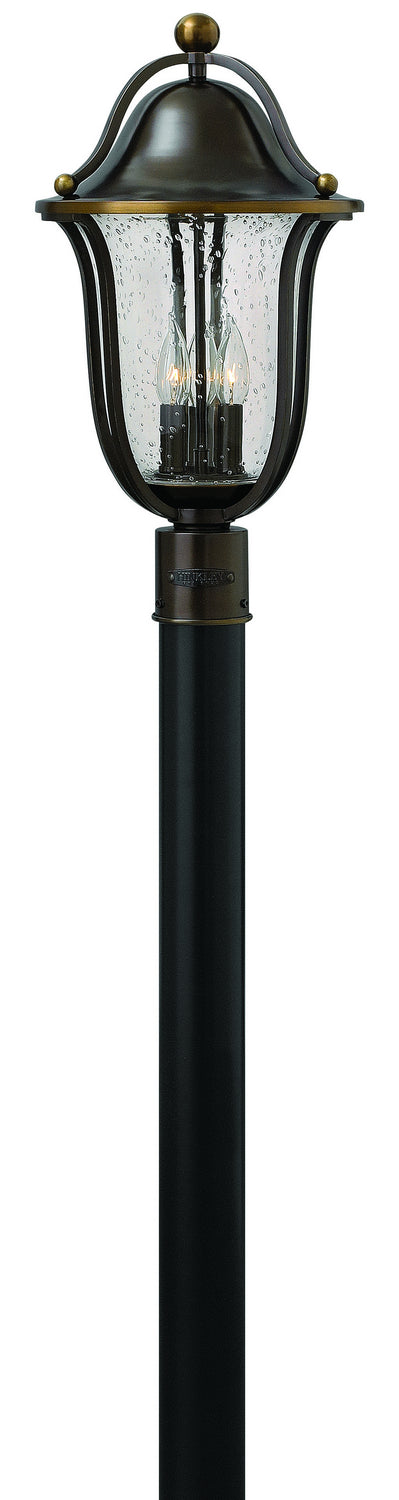 Bolla LED Post Top or Pier Mount Lantern in Olde Bronze