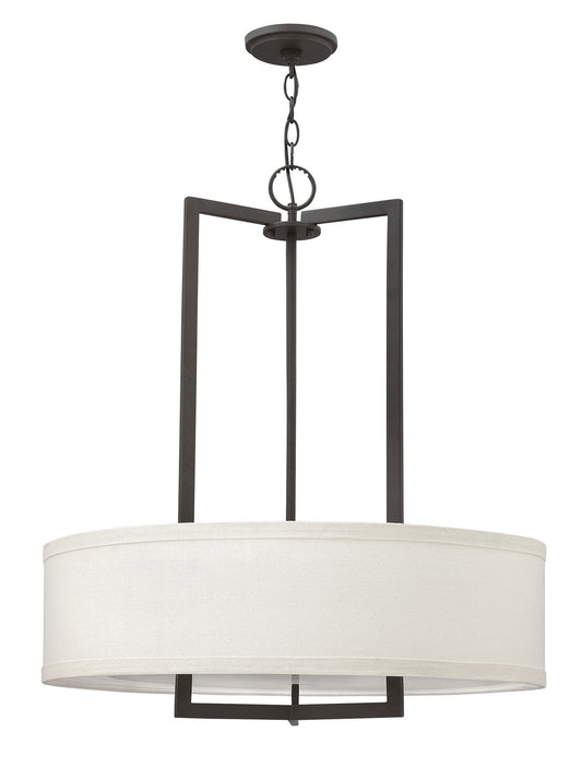 Hampton LED Chandelier in Buckeye Bronze