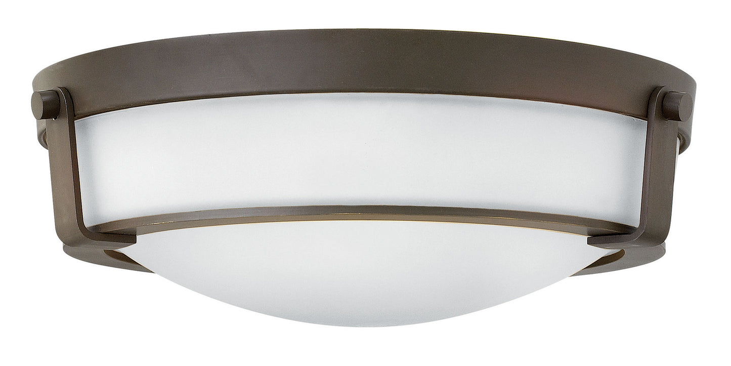Hathaway LED Flush Mount in Olde Bronze