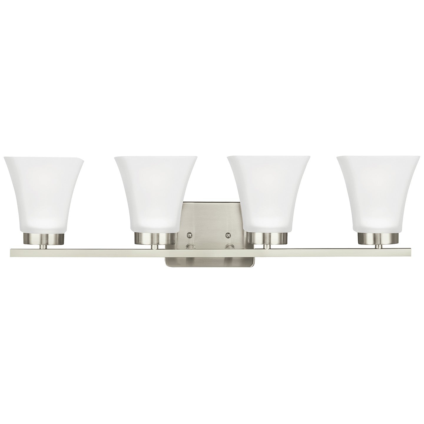 Bayfield Four Light Wall / Bath in Brushed Nickel