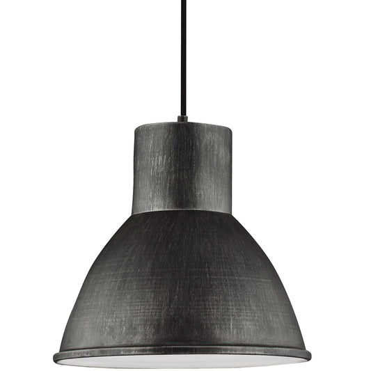Division Street One Light Pendant in Stardust