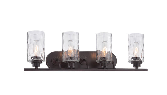 Gramercy Park Four Light Bath Bar in Old English Bronze