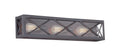 High Line Three Light Bath Bar in Satin Bronze
