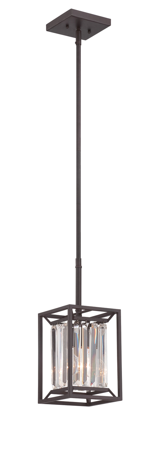 Linares One Light Mini Pendant in Vintage Bronze