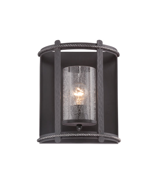 Palencia One Light Wall Sconce in Artisan Pardo Wash