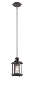 Palencia One Light Mini Pendant in Artisan Pardo Wash