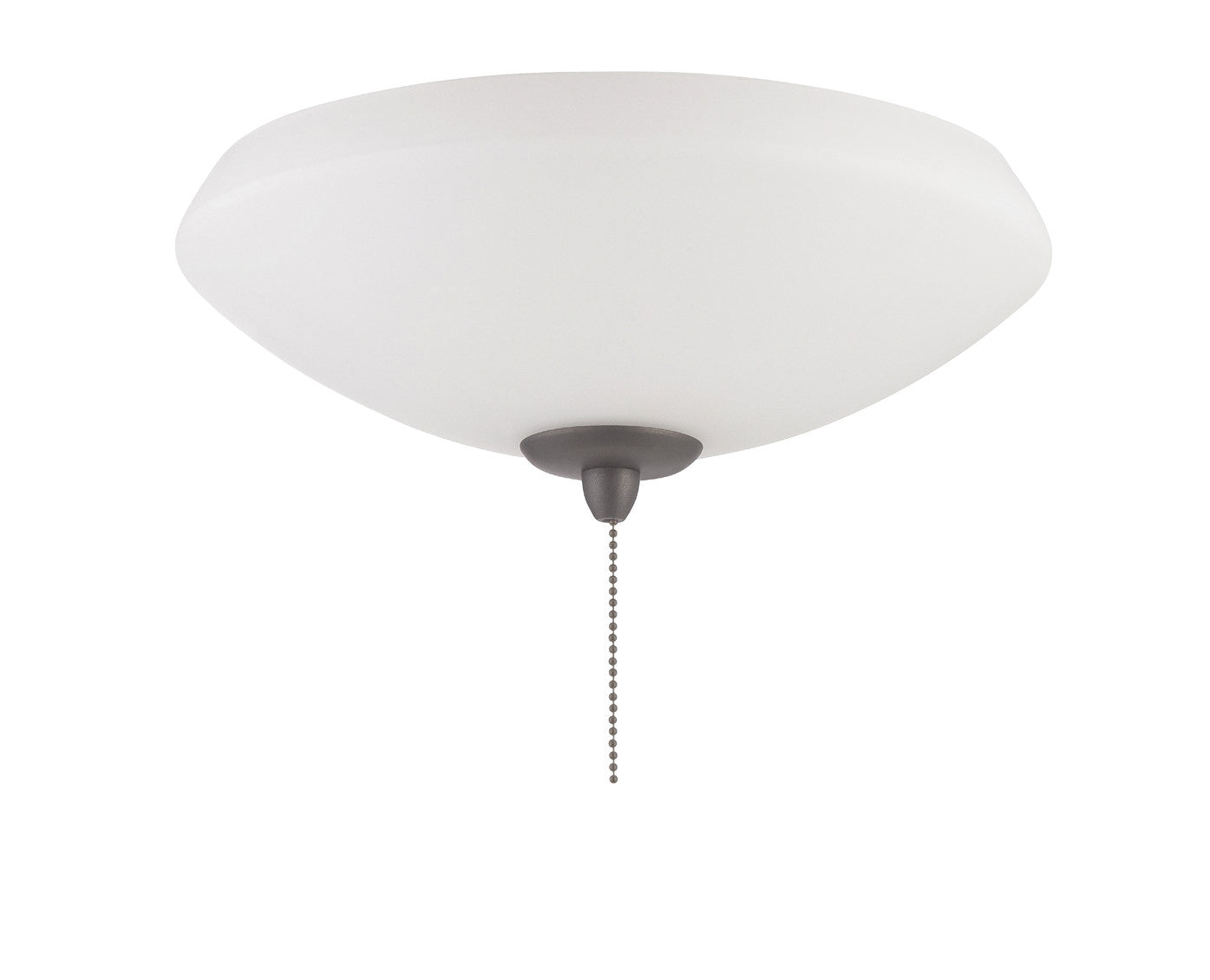 Elegance Bowl Light Kit LED Fan Light Kit in White Frost