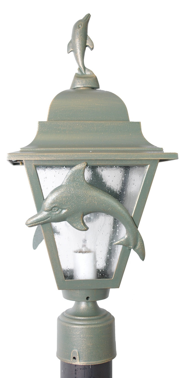 Melissa Lighting - DL1770 - One Light Outdoor Post Lantern - Dolphin Series